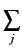 $\displaystyle \sum_{{j}}^{}$